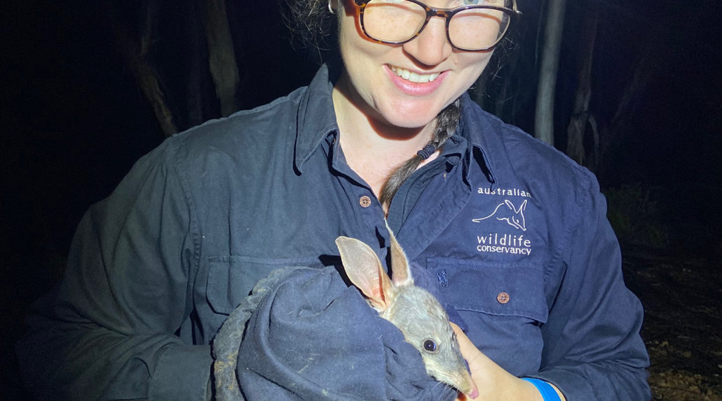 Aly With A Bilby